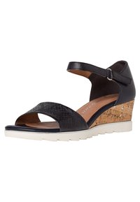 Marco Tozzi Keilsandalette - navy