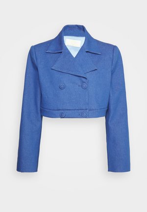 Sara Battaglia MINI JACKET - Blazer - blue denim