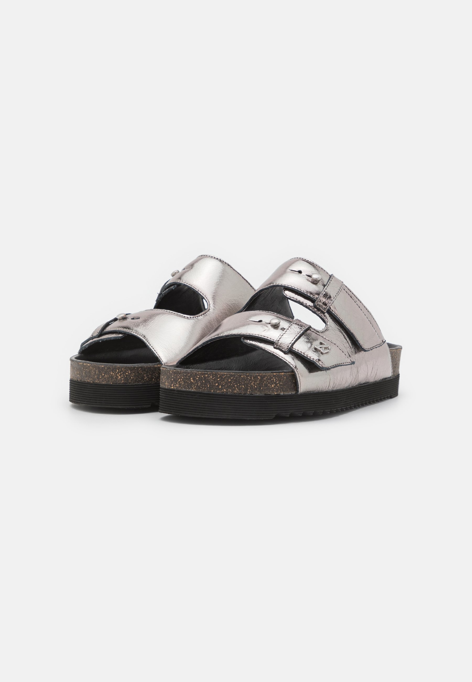 Zadig \u0026 Voltaire ALPHA VINTAGE - Muiltjes - silver/zilverkleurig -  Zalando.nl