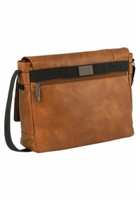 camel active MESSENGER LAOS - Skuldertasker - cognac