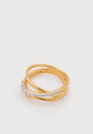 NURA PAVÉ RING - Žiedas - gold-coloured