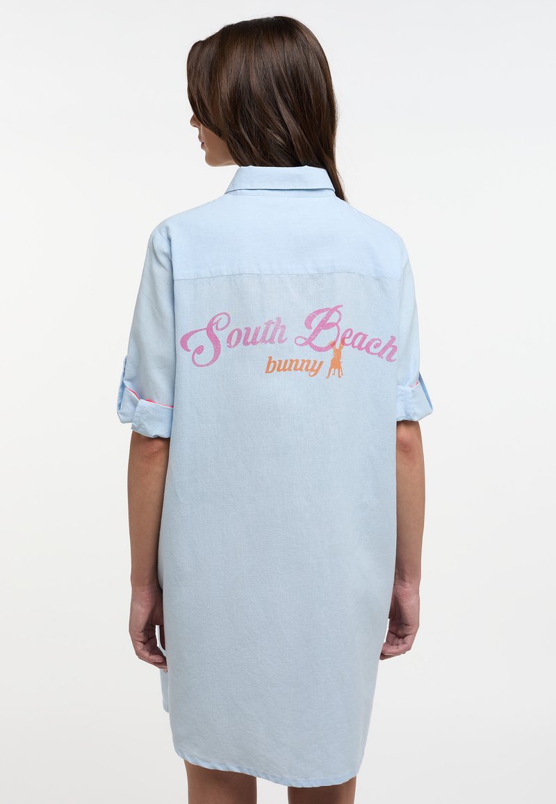 Frieda & Freddies Blusenkleid blau Zalando.de