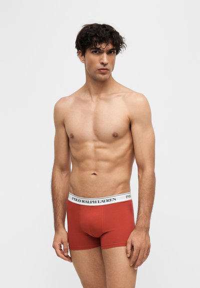 Polo Ralph Lauren CLSSIC TRUNK 3 PACK - Μποξεράκια - black/blu yacht/chili pepper