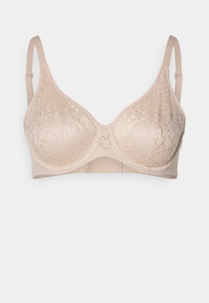 Chantelle NORAH COVERING MOLDED BRA - Soutien-gorge à armatures - golden beige