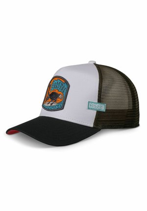 TRUCKER SURF OSTRICH - Gorra - white petrol