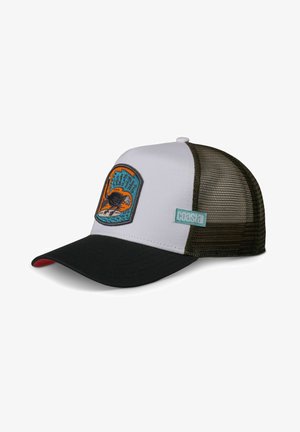 Coastal TRUCKER SURF OSTRICH - Cap - white petrol