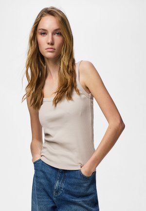 Pieces Débardeur - silver gray
