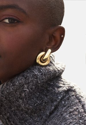 EDBLAD REDONDO STUDS LARGE - Ohrringe - gold-coloured