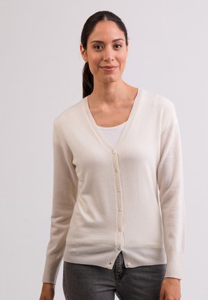 Chaqueta de punto - weiss
