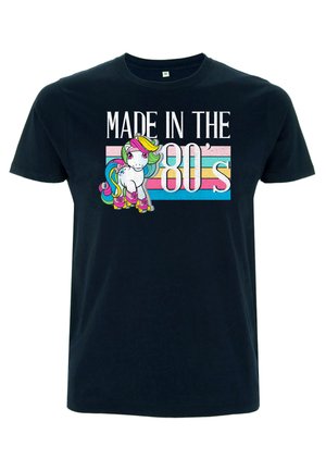 Henry Tiger MY LITTLE PONY MADE IN THE 80S - T-shirt print - navy blue