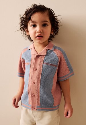 Next, REGULAR FIT - REVERE COLLAR - Chemise - blue/orange