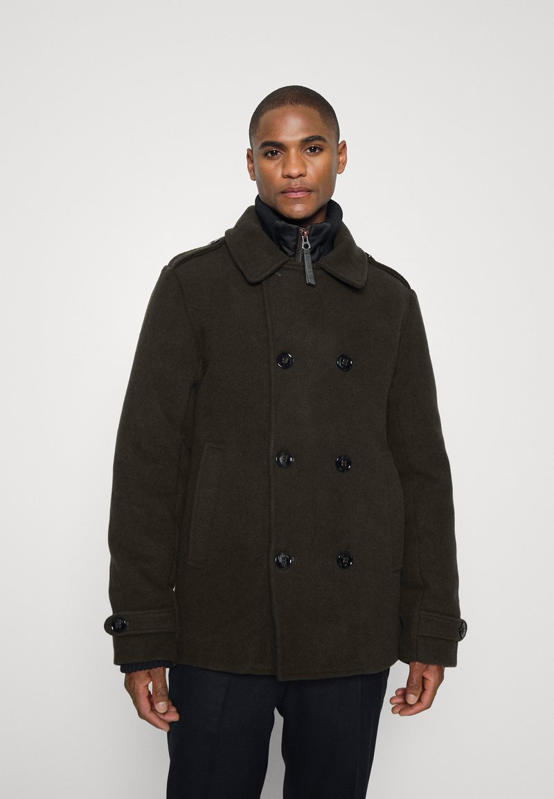 Petrol Industries Halflange jas - forest