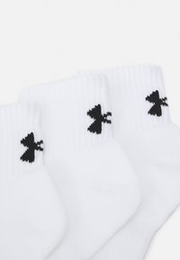 Under Armour CORE 3 PACK - Meias desportivas - white