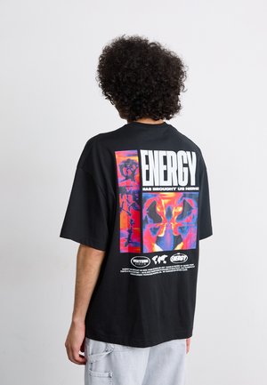 ENERGY - Print T-shirt - black
