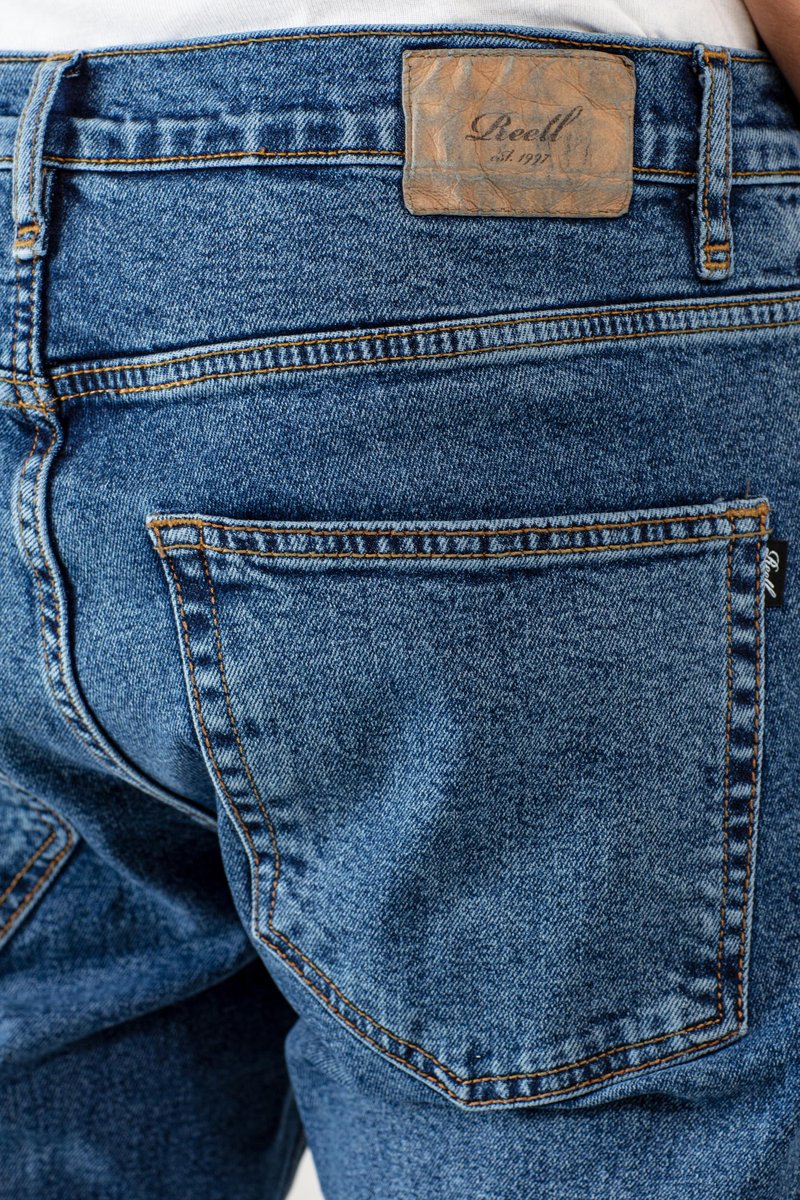 Reell BARFLY - rectos - retro mid blue/azul jaspeado - Zalando.es