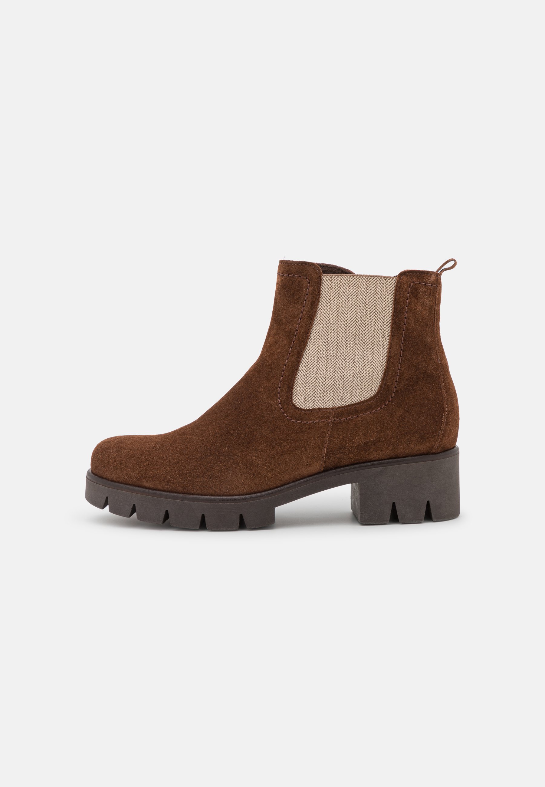 Gabor Enkellaarsjes met plateauzool - whisky/bruin - Zalando.nl