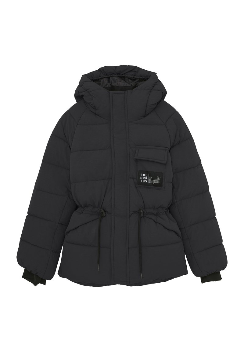 Color Kids - COGIRLS JR. JACKET - QUILT - Veste d'hiver - phantom, Agrandir