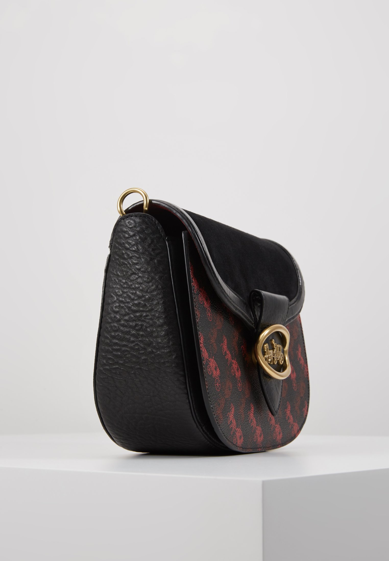 Coach HORSE AND CARRIAGE SADDLE BAG Skulderveske black Coach HORSE AND CARRIAGE SADDLE BAG Skulderveske black