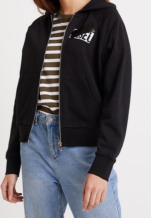 Vetoketjullinen college - black