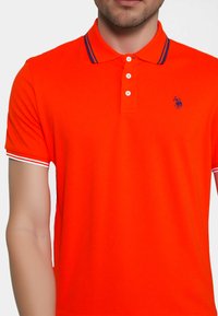 U.S. Polo Assn. SHORTSLEEVE BARNEY - Pólóing - rot