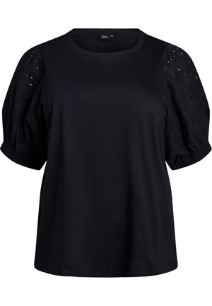 Zizzi T-shirt basic - black