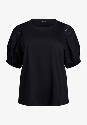 Zizzi T-shirt basic - black