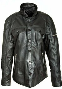 Be Noble CAPTAIN - Lederjacke - schwarz