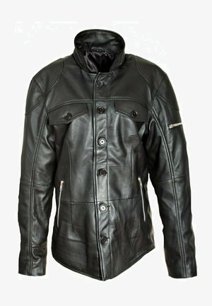 Be Noble CAPTAIN - Veste en cuir - schwarz
