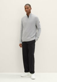 TOM TAILOR Pulóver - grey heather melange