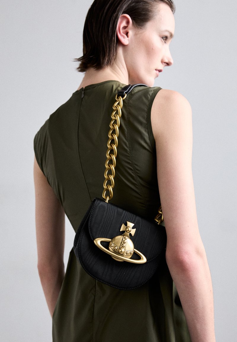 Vivienne Westwood JODIE SADDLE BAG - Sac à main - black