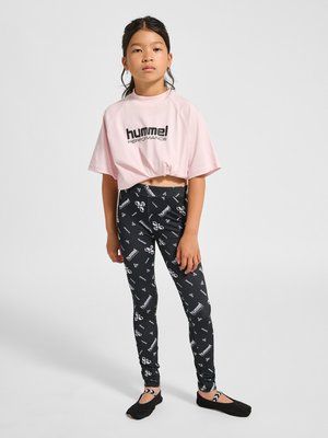 Hummel Leggings - black white