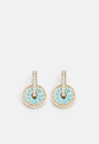 Guess - Auskarai - gold-coloured/turquoise Miniatiūros vaizdas 1