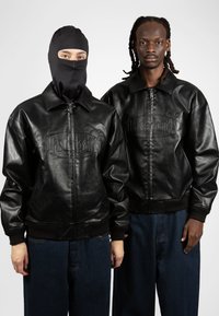 Wasted Paris BOILER RESET VARSITY JACKET UNISEX - Imitert skinnjakke - black