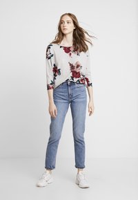 ONLY ONLELCOS AOP JRS NOOS - Camisola de manga comprida - light grey melange