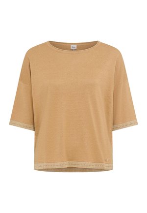 BRAX, STYLE NOEMI - T-shirts basic - golden beige