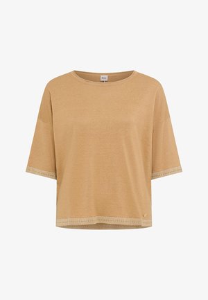 BRAX, STYLE NOEMI - T-shirts basic - golden beige