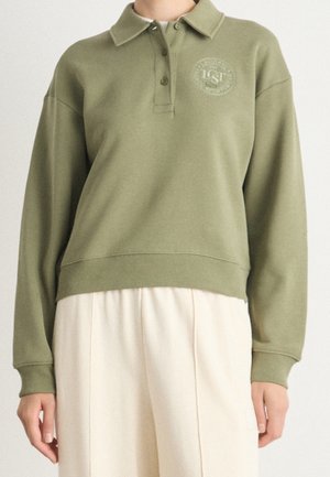 Sweatshirt - khaki