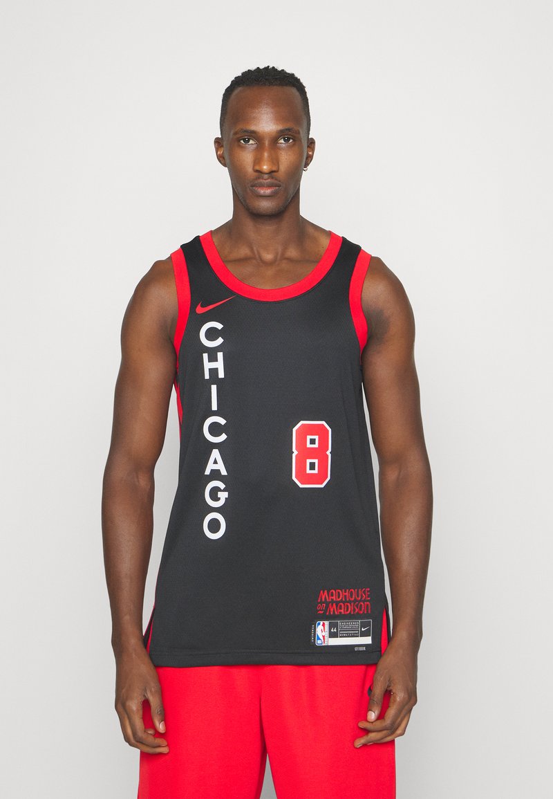 Nike Performance - NBA CHICAGO BULLS - NBA-drakter - black/university red, Forstørre