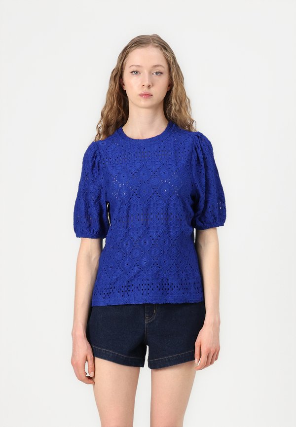 ONLLUZ PUFF SLEEVE - Print T-shirt