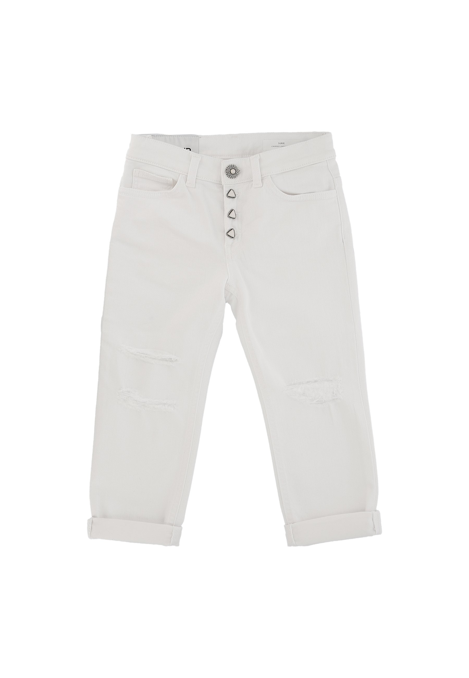 Dondup SURIE - Straight leg jeans - bianco/white - Zalando.de