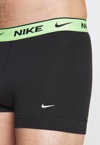 Nike Underwear TRUNK 2 PACK - Cuecas boxer - black/lime glow/thunder blue