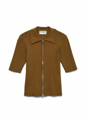 Vero Moda, CARDIGAN AWHANNA KNIT CARDIGAN - Kardigán - breen