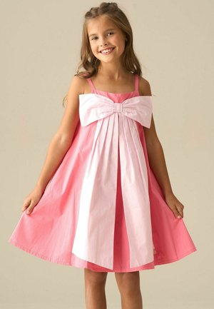 Angel & Rocket, REGULAR FIT - LIBBY BOW PLEAT DRESS - Päevakleit - pink
