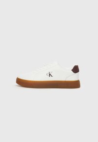 CLASSIC CUPSOLE LACEUP - Baskets basses - bright white/bordeaux/gum