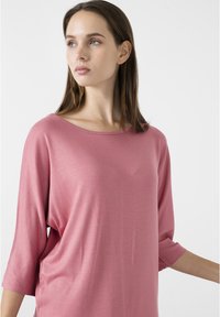 LELA CREW NECK BASIC - Langærmet T-shirt - rose