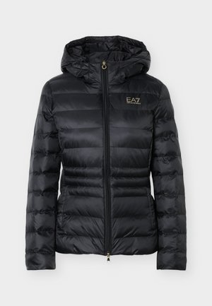 EA7 Emporio Armani, TRAIN CORE LADY JACKET MEDIUM PADDED - Μπουφάν εξωτερικού χώρου - black
