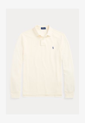 Polo Ralph Lauren, CUSTOM SLIM FIT MESH POLO SHIRT - Polo - pale cream