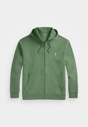 Polo Ralph Lauren Big & Tall DOUBLE KNIT FULL ZIP HOODIE - Zip-up sweatshirt - fatigue