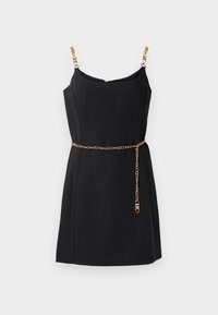 BUSTIER MINI DRESS - Cocktailklänning - black