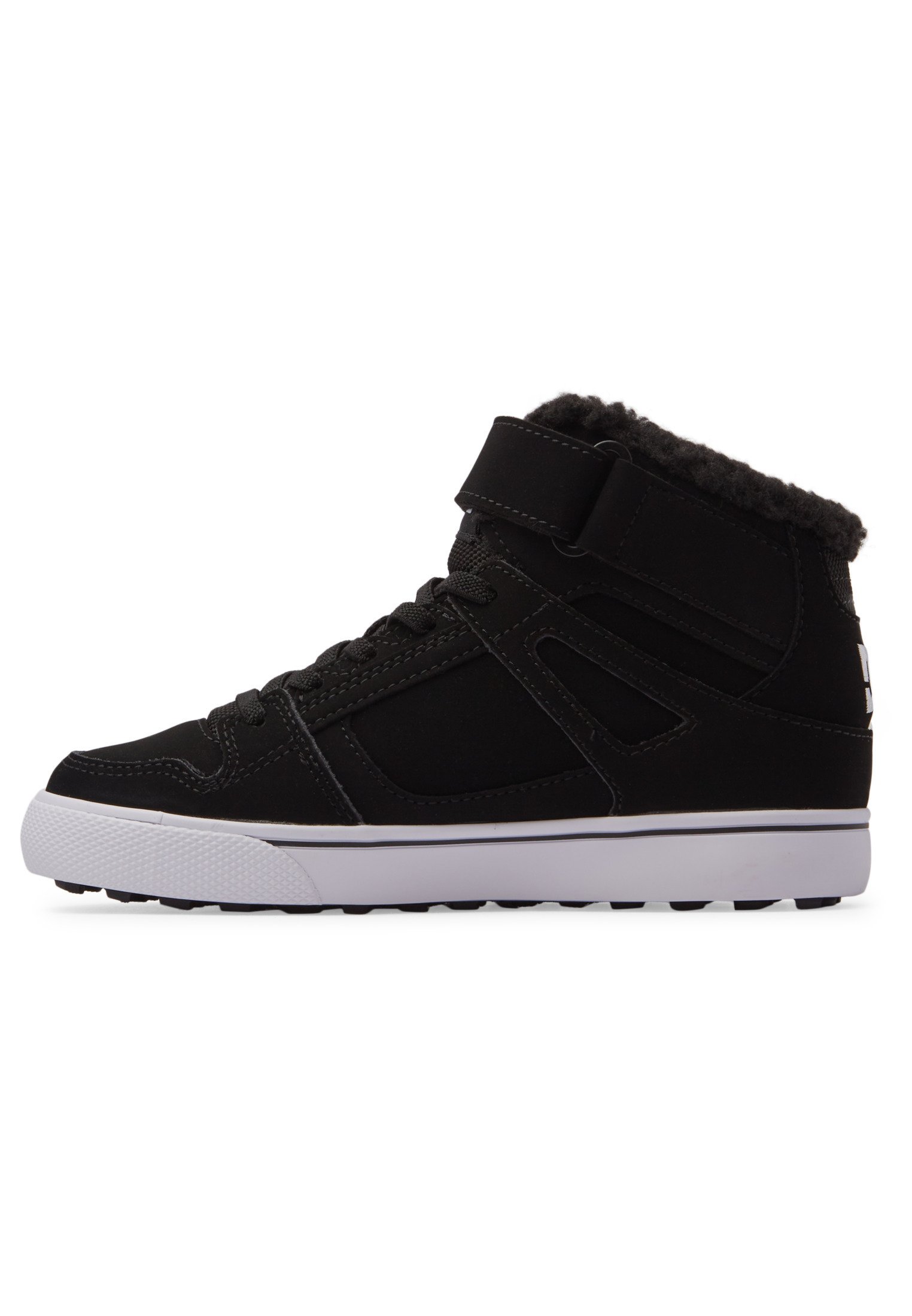 DC Boys Pure HIGH-TOP EV Skate Shoe - Wheat Color 12.5 M US Little Kid